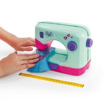 Máquina de Costura com Roupinha e Acessórios Infantil Faz de Conta Brinquedo Meninas