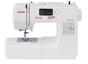 Máquina de Costura Doméstica Eletrônica, 18 pontos, Painel LCD, Lanç. Rotativa, 820ppm, 35W, 2018DC - Janome