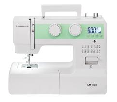 Máquina De Costura Doméstica Lanmax Lm-320 Branca Bivolt