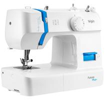 Máquina de Costura Doméstica Portátil Futura Plus 220v Elgin