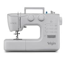 Máquina de Costura Elgin Única JX-4040 Portátil 36 Pontos Branca 110v