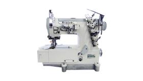 Máquina de Costura Galoneira Industrial Completa, 3 Agulhas, 5 Fios, 6000rpm, Lubrif. Automática, BC500-01