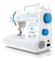 Máquina De Costura Genius Plus Jx-4035 Elgin Cor Branco