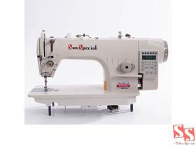 Máquina de Costura Industrial Reta Eletrônica c/ Direct Drive, Corte de Linha, 5000ppm, SS9988