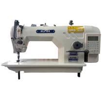 Máquina de Costura Industrial Reta Eletrônica c/ Motor Direct Drive LH9800-D-4H - Alpha