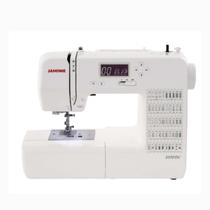 Máquina de Costura Janome 1050DC Eletrônica 50 Pontos Costurar Roupas Ajustes Botão Star TOP Bivolt