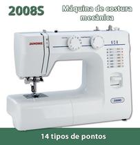 Máquina de Costura JANOME 2008S - 14 tipos de pontos