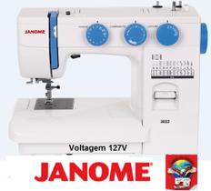 Máquina de Costura Janome 3022 - 22 Pontos-127V