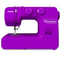 Máquina de Costura Janome Purple Majesty 15 Pontos Estrutura Metálica