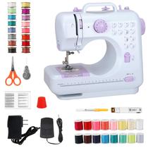 Máquina de Costura Mini Ninonly Portátil com Dupla Velocidade e 12 Pontos