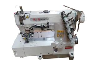 Máquina de Costura Overlock Industrial c/ Direct Drive, 1 Agulha, 3 Fios, 6500ppm, SAMX1302/223