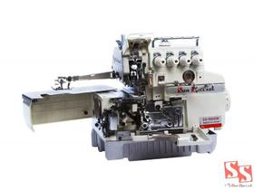 Máquina de Costura Overlock Industrial Ponto Cadeia, 2 Agulhas, 4 Fios, Lubrificação Automática, 7000ppm, SS8804 - Sun Special