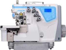 Máquina de Costura Overlock Ponto Cadeia Eletrônica Jack C4-4