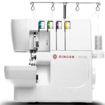 Máquina De Costura Overlock Singer S0105 Portátil - Branco