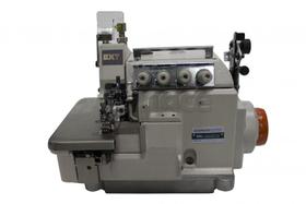 Máquina de Costura Ponto Cadeia Industrial c/ Direct Drive, 2 Agulhas, 4 Fios, Transp. Superior, 7500ppm - Megamak