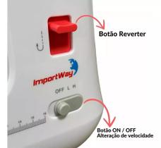 Máquina De Costura Portátil Agulha Dupla Acessórios - Importway