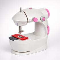 Máquina de costura portátil elétrica bivolt com pedal Máquina de costura portátil elétrica bivolt com pedal