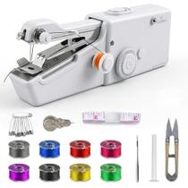 Máquina de Costura Portátil Mini Elétrica Sem Fio Máquina de Costura Portátil Mini Elétrica Sem Fio