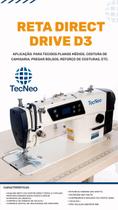 Máquina De Costura Reta Direct Drive-550w-TEC NEO - TecNeo