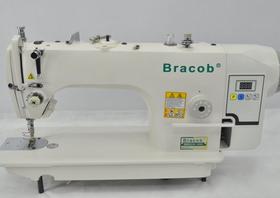 Máquina de Costura Reta Industrial c/ Direct Drive, 1 Agulha, Lubrif. Automática, 500W, BC9100