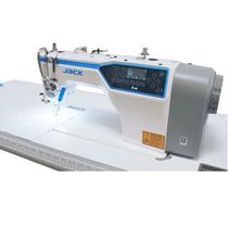 Máquina de Costura Reta Jack A4B Eletrônica Automática Direct Drive 110v Completa Com Mesa