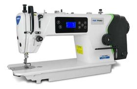 Máquina De Costura Reta Motor Direct Drive E Corte De Linha