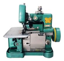 Máquina de costura semi industrial overlock Butterfly GN1-6D portátil verde