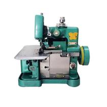 Máquina De Costura Semi Industrial Overlock Butterfly Gn1-6d Portátil Verde