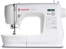 Máquina de Costura Singer C5605 220V Branca 80 pontos Display LCD