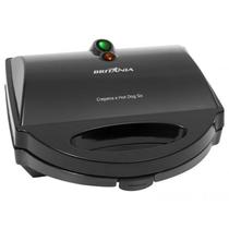 Máquina de Crepe e Hot Dog Britânia Six, 6 Crepes, Preta