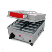 Máquina de Crepe no Palito Elétrica 12 Cavidades PRK12 Progás 220V Máquina de Crepe no Palito Elétrica 12 Cavidades PRK12 Progás 220V