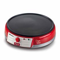 Máquina de Crepe Retrô 220V Ariete Vermelha