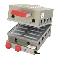 Máquina de Crepe Suíço 12 Cavidades Progás a Gás PRK-120 G Style