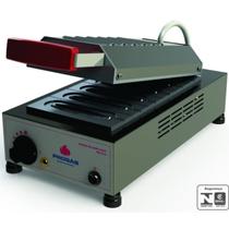 Máquina de Crepe Suíço 6 Cavidades Progás PRK-06 E Style 127v