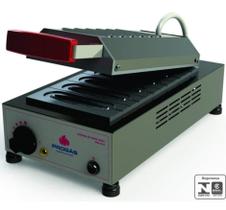 Máquina de Crepe Suíço 6 Cavidades Progás PRK-06 E Style 127v Máquina de Crepe Suíço 6 Cavidades Progás PRK-06 E Style 127v