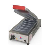 Máquina de Crepe Suíço Crepeira 6 Cavidades PRK-06E Progas Máquina de Crepe Suíço Crepeira 6 Cavidades PRK-06E Progas