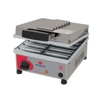 Máquina de Crepe Suíço PRK-12 E Style Inox 12 Cavidades Progás Voltagem:220V Máquina de Crepe Suíço PRK-12 E Style Inox 12 Cavidades Progás Voltagem:220V