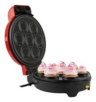 Maquina de Cupcake Maker 1500W Vermelho 220 Volts