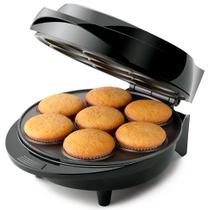 Máquina de Cupcake Maker Pratic CK-01 Preto Inox 1000W 127V - MONDIAL