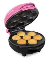 Máquina de cupcakes Nostalgia MyMini para dormitórios e apartamentos rosa