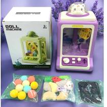 Máquina de Diversão Pega Ursinhos Maquininha De Pegar Bichinho Infantil Garra Com Brindes e fichas Máquina de Diversão Pega Ursinhos Maquininha De Pegar Bichinho Infantil Garra Com Brindes e fichas