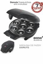 Máquina De Donuts Elétrica 220v 7 Formas 800w Profissional - Bak