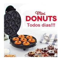 Maquina de Donuts Fábrica de Mini Rosquinha Lanche Café da manhã 110V Maquina de Donuts Fábrica de Mini Rosquinha Lanche Café da manhã 110V