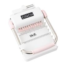 Máquina de encadernação de livros We R Memory Keepers Cinch 2 rosa/branco