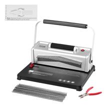 Máquina de encadernação em espiral de bobina VEVOR Manual com fichário elétrico