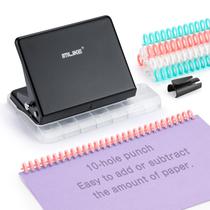 Máquina de Encadernação Manual IMLIKE com 10 Furos em Metal Máquina de Encadernação Manual IMLIKE com 10 Furos em Metal