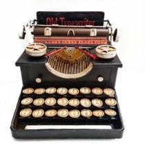 Maquina de escrever retrô - Moldurart