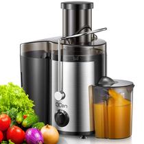 Máquina de espremedor QCen 500W, extrator centrífugo de boca larga de 3” Máquina de espremedor QCen 500W, extrator centrífugo de boca larga de 3”