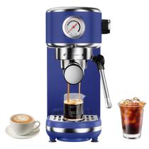 Máquina de Espresso atatix 20 Bar com Vaporizador de Leite 1,3 L Azul Máquina de Espresso atatix 20 Bar com Vaporizador de Leite 1,3 L Azul
