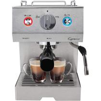 Máquina de Espresso Capresso Cafe Select em Aço Inoxidável